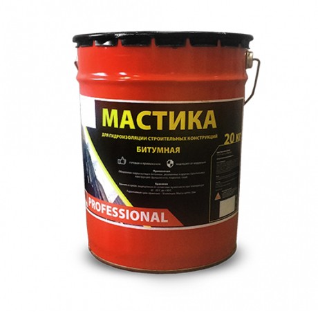 Мастика  битумная  Professional 20кг