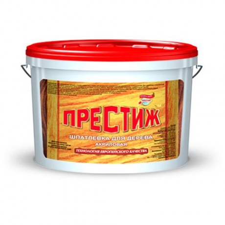 Шпатлевка по дереву белая 1,5 кг Престиж