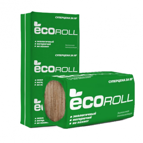 Утеплитель ДОМ Теплокнауф ECOroll 100*610*1230 (8шт.уп)